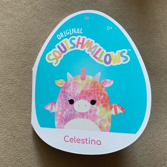 Celestina Dragón Squishmallow Plush Pillow Toy 16” - Picture 14 of 16